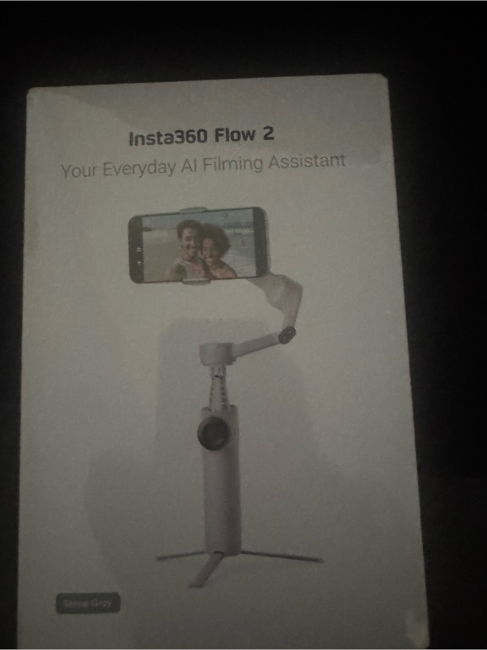 Insta360 Flow 2 Smartphone Gimbal — Stone Gray